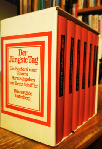 Sch�ffler, Heinz (Hrsg.): Der j�ngste Tag. B�cherei einer Epoche. Band 1 bis Band 7. Komplett.