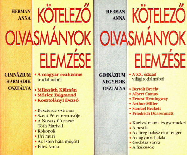 2  db Ktelez olvasmnyok elemzse 5. + 8.