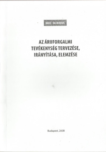 Mndy Attiln Zsigray Rza Kenedics Krisztina - Az ruforgalmi tevkenysg tervezse, irnytsa, elemzse