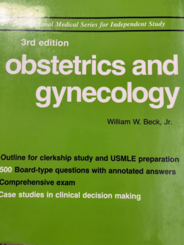 william w beck jr - NMS Obstetrics and Gynecology (National Medical Series for Independent Study)