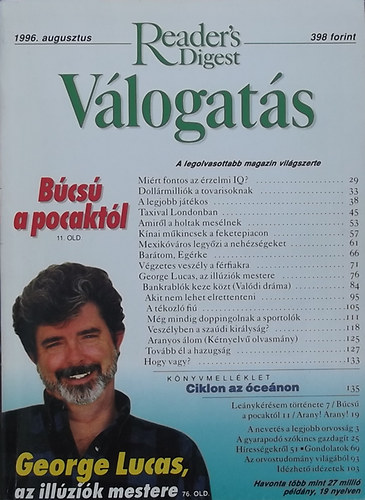 Reader's Digest Válogatás - 1996. augusztus