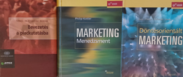 Marketing menedzsment  + Dntsorientlt marketing - Decision-oriented marketing + Bevezets a piackutatsba (3 m)