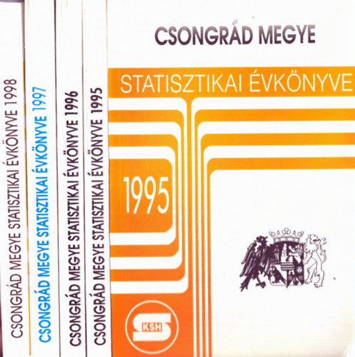 4 db Csongr�d megye (1995, 1996, 1997, 1998)