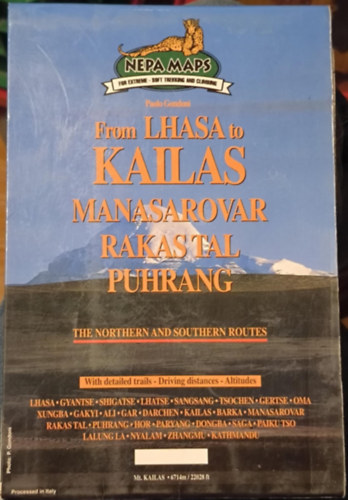 From Lhasa to Kailas - Manasarovar - Rakas Tal - Puhrang (trkp)