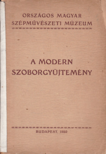 A modern szoborgy�jtem�ny