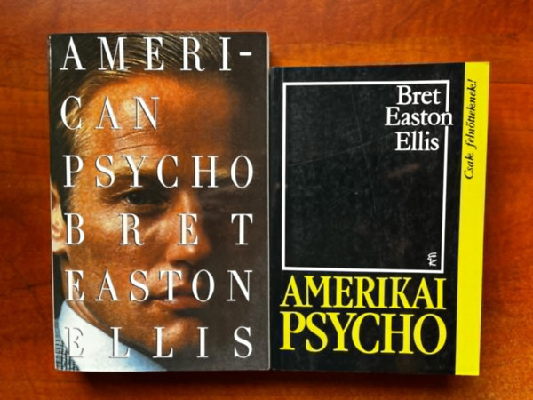 2db Bret Easton Ellis knyv:Amerikai psycho+American Psycho