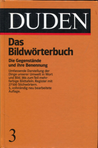 Duden 3 - Das Bildw�rterbuch