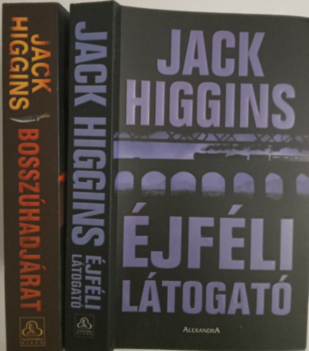 2db Jack Higgins regny: jfli ltogat + Bossz hadjrat