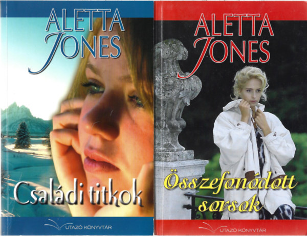 Aletta Jones - 2 db knyv, Csaldi titkok, sszefondott sorsok