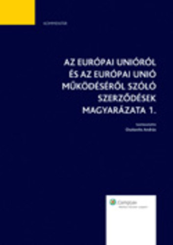 Az Eurpai Unirl s az Eurpai Uni mkdsrl szl szerzdsek magyarzata 1. ktet