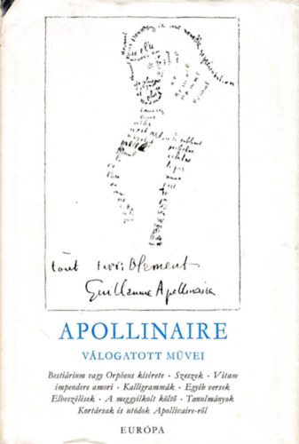 Guillaume Apollinaire v�logatott m�vei