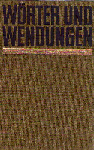 Wrter und Wendungen