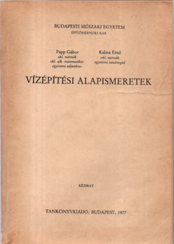 V�z�p�t�si alapismeretek