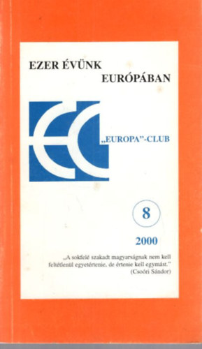 Ezer vnk Eurpban 2000 -  Europa-Club sorozat 8