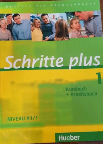 Schritte plus 1 - Kursbuch + Arbeitsbuck - Niveau A1/1