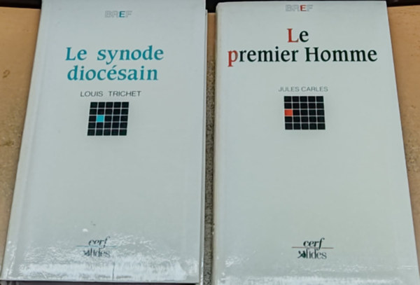 2 db BREF Collection: Le synode diocsain (42) + Le premier Homme (49)