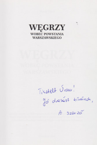 Wegrzy wobec Powstania Warszawskiego (Dediklt)