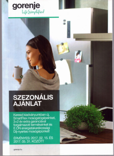 Gorenje szezonlis kiadvny - 2017. februr 15. - 2017. mjus 31.