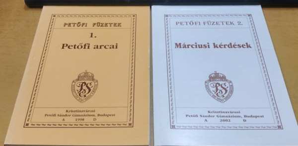 Petfi fzetek: Petfi arcai (1.) + Mrciusi krdsek (2.)(2 fzet)