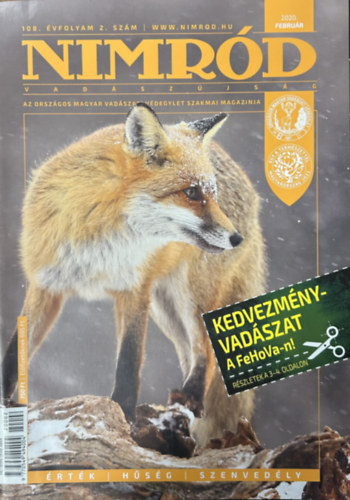 Nimr�d  - Az Orsz�gos Magyar Vad�szkamara h�rlevele - 2020/Febru�r