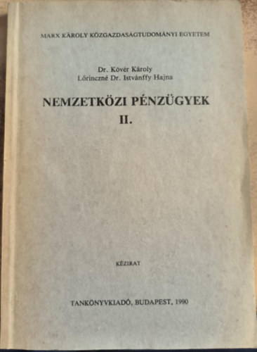 Nemzetkzi pnzgyek II.