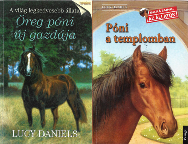 Lucy Daniels - 2 db knyv, reg pni j gazdja, Pni a templomban