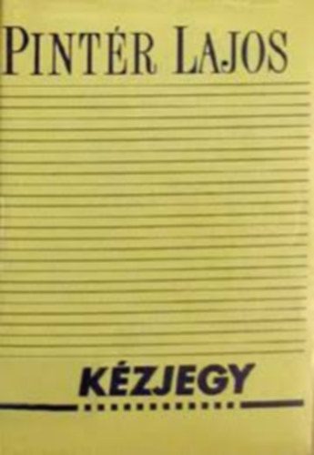 Pintr Lajos - Kzjegy
