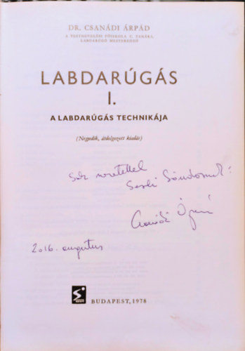Labdar�g�s 1-3.