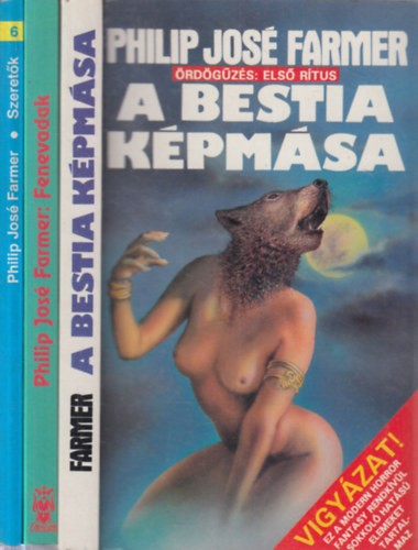 3 db. sci-fi (A bestia k�pm�sa + Fenevadak + Szeret�k)