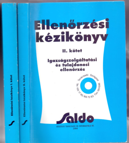 Ellenrzsi kziknyv I-II.