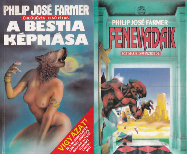 2 db. fantasy (A bestia k�pm�sa + Fenevadak)