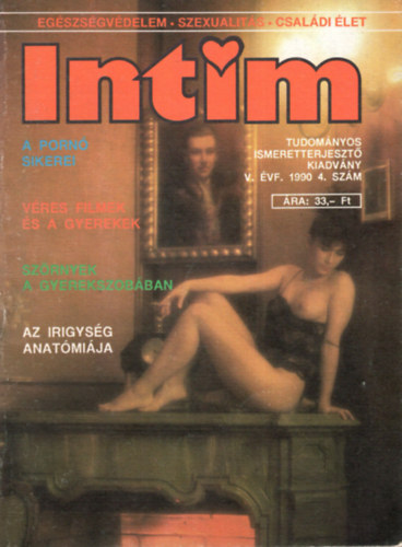 Intim- Tudomnyos ismeretterjeszt  kiadvny 1990 4. szm