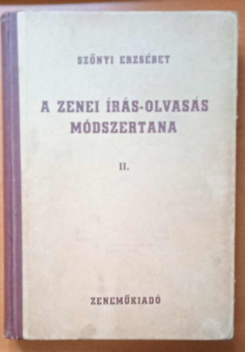 A zenei rs-olvass mdszertana II.