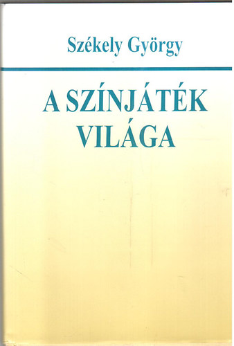 A sznjtk vilga - Egy mvszeti g trsadalomtrtnetnek vzlata