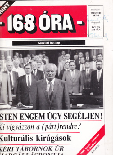 168 ra-Kzleti hetilap (1990. janur-december II. vfolyam) - Reprint