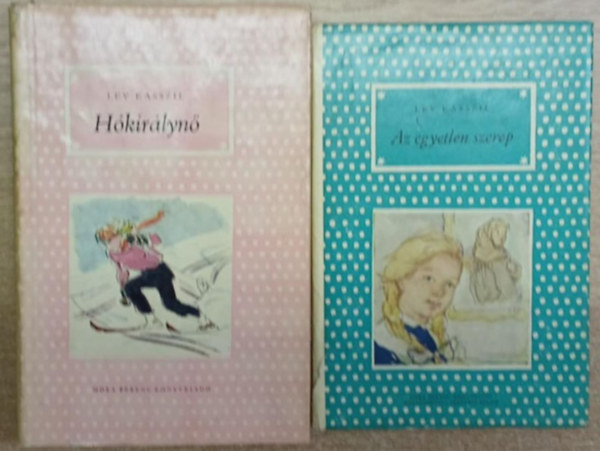 2 db Lev Kasszil k�tet a P�tty�s K�nyvek sorozatb�l: Az egyetlen szerep - H�kir�lyn�