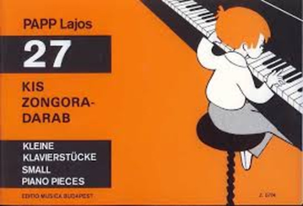 Papp Lajos - 27 kis zongoradarab