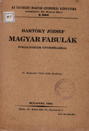 Magyar fabulk fogalmazsi gyorsrssal