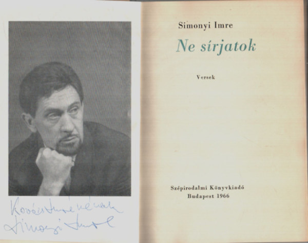 Simonyi Imre - Ne s�rjatok.