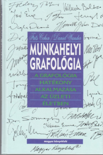 F.-Wander, D. Cohen - Munkahelyi grafolgia