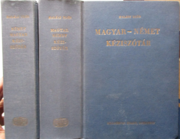 Magyar-nmet, nmet-magyar kzisztr I-II.