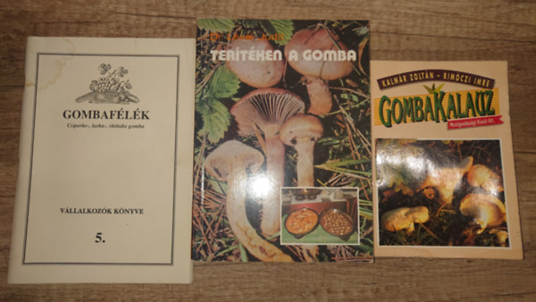 3 knyv a gombkrl: Gombakalauz, Gombaflk, Tertken a gomba