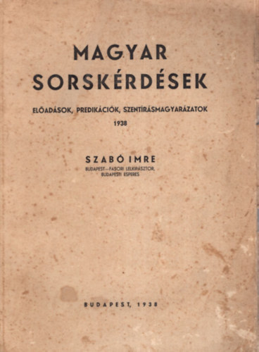 Magyar sorskrdsek