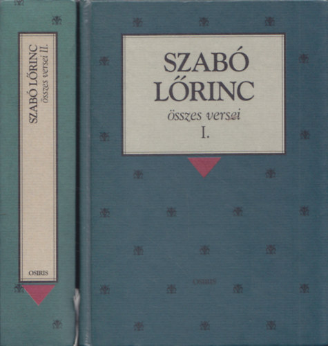Szab� L�rinc �sszes versei I-II.