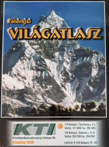 Fldrajzi vilgatlasz (orszglexikonnal)