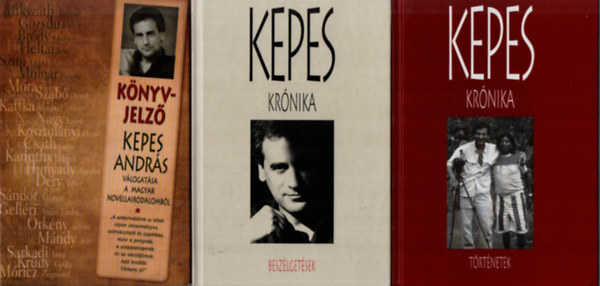 3 db Kepes Andr�s: T�rt�netek, Besz�lget�sek, V�logat�s a Magyar novellairodalomb�l.