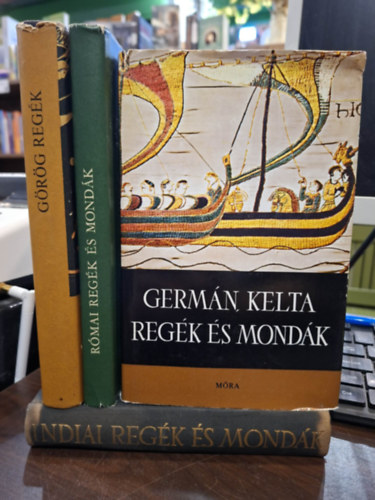 4 k�tet, K�NYVMENT� AJ�NLAT: G�r�g reg�k, R�mai reg�k �s mond�k, Germ�n, kelta reg�k �s mond�k, Indiai reg�k �s mond�k