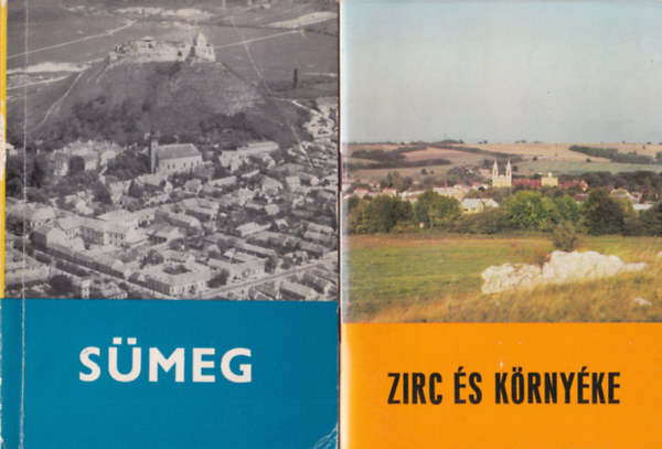 Szab� Fl�ris, Kopp�ny Tibor-Koz�k K�roly, Ill�s Ferenc- Dr. T�th S�ndor Lev�rdy Ferenc - 3 db helyt�rt�neti k�nyv: Zirc �s k�rny�ke + S�meg + Az ezer�ves Pannonhalma