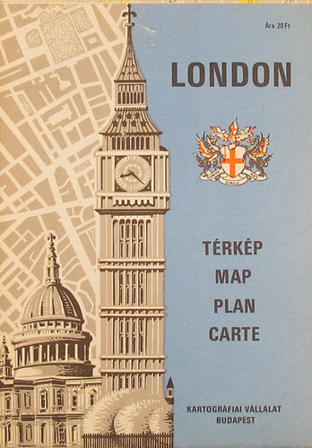 London trkp - Map - Plan - Carte