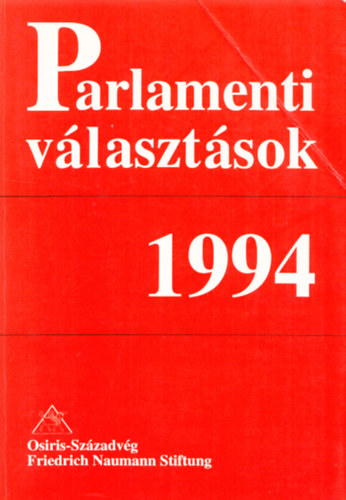 Levendel dm  (szerk.), Stumpf Istvn (szerk.) Gbor Luca (szerk.) - Parlamenti vlasztsok 1994